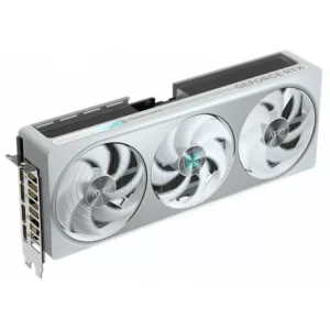 Alternative view of GIGABYTE GeForce RTX 5070 AERO OC 12G Carte Graphique - 12 Go GDDR7, 192 bits, PCI-E 5.0, 2625 MHz Core Clock, 3 x DP 2.1a, 1 x HDMI 2.1b, NVIDIA DLSS 4, GV-N5070AERO OC-12GD