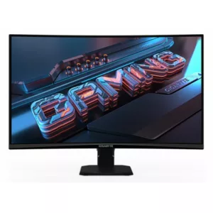 GIGABYTE GS27QCA 27" Moniteur Gaming Incurvé QHD - 2560 x 1440, 180Hz, 1ms, 250 cd/m², FreeSync, HDR Ready, HDMI 2.0, DisplayPort 1.4