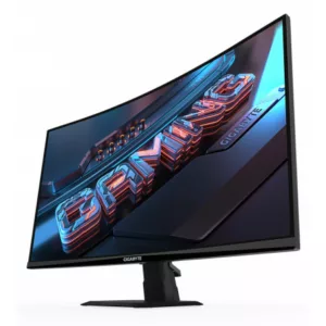 Alternative view of GIGABYTE GS27QCA 27" Moniteur Gaming Incurvé QHD - 2560 x 1440, 180Hz, 1ms, 250 cd/m², FreeSync, HDR Ready, HDMI 2.0, DisplayPort 1.4