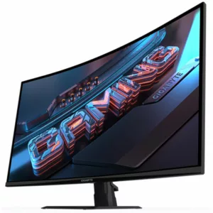 Alternative view of GIGABYTE GS32QCA 31,5" Moniteur Gaming Incurvé QHD - 2560 x 1440, 180Hz, 1ms, 250 cd/m², FreeSync, HDR Ready, HDMI 2.0, DisplayPort 1.4