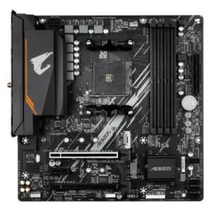Alternative view of GIGABYTYE B550M AORUS ELITE AX