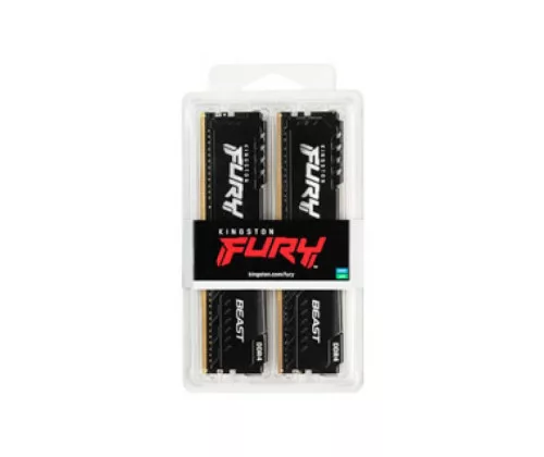 KINGSTON 16G (2x8G) D4 3200Mhz FURY Beast Black – Image 2