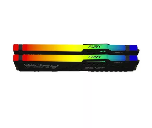 KINGSTON 64G (2x32G) D5 5600Mhz FURY BEAST RBG XMP – Image 2