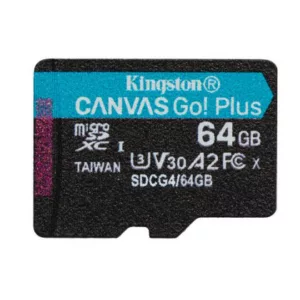 KINGSTON Canvas Go Plus Gen4 200MB/s A2 U3 V30 Card + Adapter – Image 2