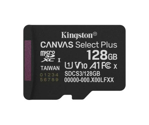 KINGSTON microSD Canvas Select Plus 128G *SDCS3/128GBSP*