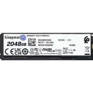 Alternative view of KINGSTON SSD KC3000 2T PCIe 4.0 NVMe M.2 *SKC3000D/2048G