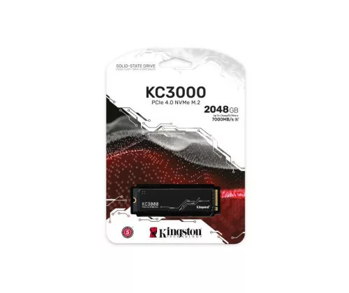 KINGSTON SSD KC3000 2T PCIe 4.0 NVMe M.2 *SKC3000D/2048G – Image 4
