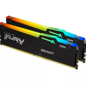 Kingston Technology FURY Beast 32GB 6000MT/s DDR5 CL30 DIMM (Kits de 2) RGB EXPO