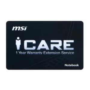 Alternative view of MSI Extension de Garantie 1 AN PORTABLE MSI