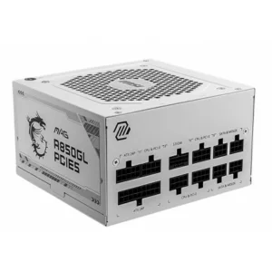 Alternative view of MSI MAG A850GL PCIE5 WHITE