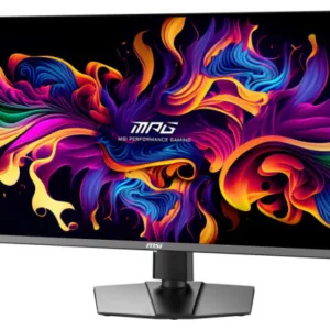 Alternative view of MSI MPG 321URX QD-OLED écran plat de PC 80 cm (31.5") 3840 x 2160 pixels 4K Ultra HD QDOLED Noir