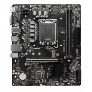 Alternative view of MSI PRO H610M-E DDR5