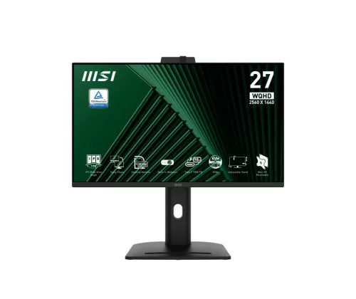 MSI PRO MP275QPDG écran plat de PC 68,6 cm (27") 2560 x 1440 pixels Wide Quad HD LCD Noir