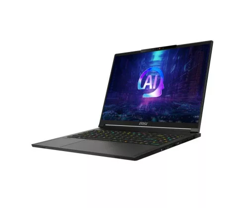 MSI Stealth A16 AI+ A3XVGG-004FR AMD Ryzen AI 9 HX 370 Ordinateur portable 40,6 cm (16") Quad HD+ 32 Go LPDDR5x-SDRAM 2 To SSD NVIDIA GeForce RTX 4070 Wi-Fi 7 (802.11be) Windows 11 Pro Noir