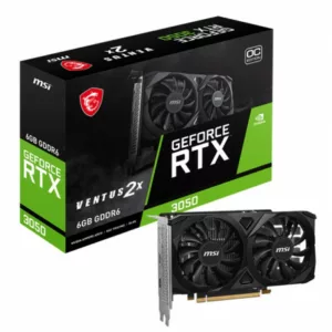 MSI VENTUS GeForce RTX 3050 2X E 6G OC NVIDIA 6 Go GDDR6