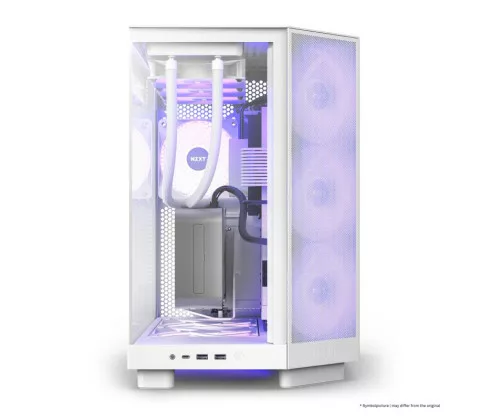NZXT H6 Flow RGB White – Image 2