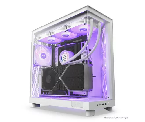 NZXT H6 Flow RGB White – Image 4