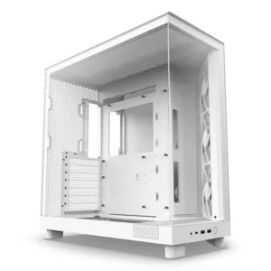 Alternative view of NZXT H6 Flow White