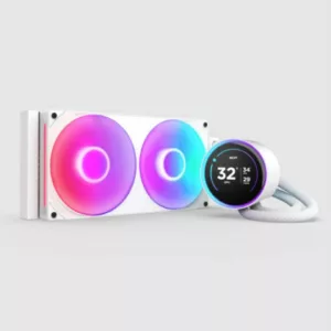 NZXT Kraken Elite 280 RGB Processeur Refroidisseur de liquide tout-en-un 14 cm Blanc 1 pièce(s)