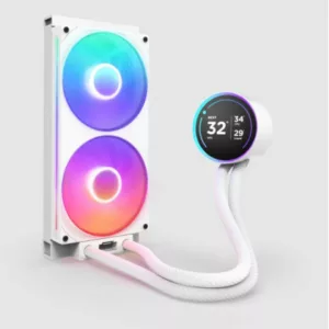 Alternative view of NZXT Kraken Elite 280 RGB Processeur Refroidisseur de liquide tout-en-un 14 cm Blanc 1 pièce(s)