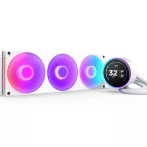 NZXT Kraken Elite 360 RGB Processeur Refroidisseur de liquide tout-en-un 12 cm Blanc 1 pièce(s)