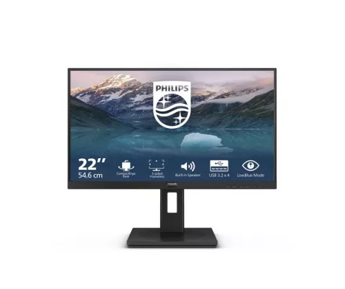 Philips 222S9JML/00 écran plat de PC 54,6 cm (21.5") 1920 x 1080 pixels Full HD LCD Noir