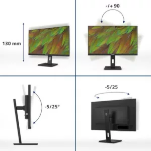 Philips 3000 series 27B1N3800/00 LED display 68,6 cm (27") 3840 x 2160 pixels 4K Ultra HD LCD Noir – Image 3