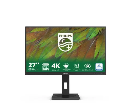 Philips 3000 series 27B1U3900/00 écran plat de PC 68,6 cm (27") 3840 x 2160 pixels 4K Ultra HD LCD Noir