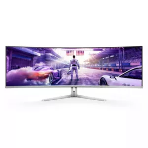 Philips 49M2C8900/00 écran plat de PC 124,2 cm (48.9") 5120 x 1440 pixels Blanc – Image 3