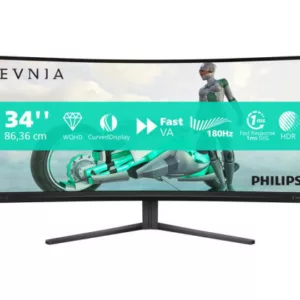 Philips Evnia 34M2C3500L/00 écran plat de PC 86,4 cm (34") 3440 x 1440 pixels Wide Quad HD LCD Noir