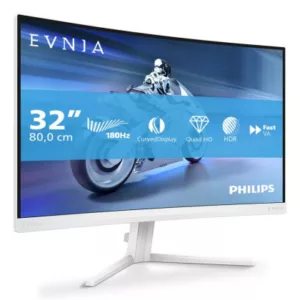 Philips Evnia 5000 32M2C5501/00 écran plat de PC 68,6 cm (27") 1920 x 1080 pixels Full HD LCD Blanc