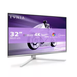 Alternative view of Philips Evnia 8000 32M2N8900/00 écran plat de PC 80 cm (31.5") 3840 x 2160 pixels 4K Ultra HD QDOLED Blanc