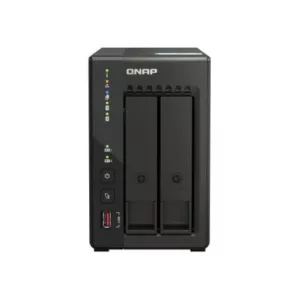 Alternative view of QNAP TS-253E NAS Tower Ethernet/LAN Noir J6412