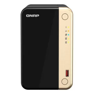 QNAP TS-264 NAS Tower Ethernet/LAN Noir, Or N5095