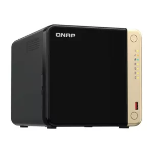 Alternative view of QNAP TS-464 NAS Tower Ethernet/LAN Noir N5095