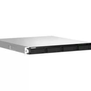 Alternative view of QNAP TS-464U-RP NAS Rack (1 U) Ethernet/LAN Noir N5095