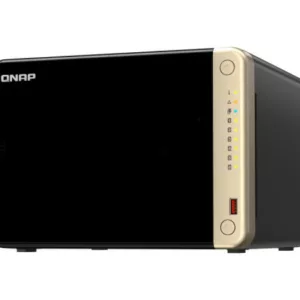 Alternative view of QNAP TS-664 NAS Tower Ethernet/LAN Noir N5095