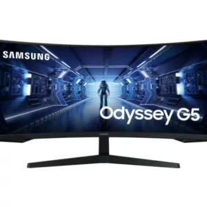 Samsung Odyssey C34G55TWWP écran plat de PC 86,4 cm (34") 3440 x 1440 pixels UltraWide Dual Quad HD LED Noir