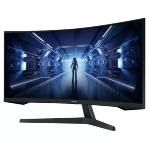 Samsung Odyssey C34G55TWWP écran plat de PC 86,4 cm (34") 3440 x 1440 pixels UltraWide Dual Quad HD LED Noir – Image 3
