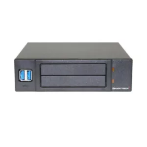 SMARTTECK Rack Amovible 5,25"" pour DD/SSD 2,5"" SATA"" – Image 3