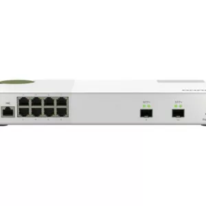 SWITCH QNAP 8 Ports (8x2.5GbE 2x10GbE SFP+)*QSW-M2108-2S