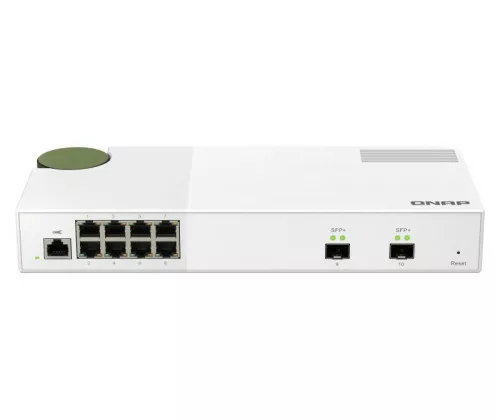 SWITCH QNAP 8 Ports (8x2.5GbE 2x10GbE SFP+)*QSW-M2108-2S – Image 2