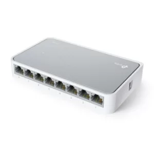 Alternative view of TP-Link TL-SF1008D - Switch de bureau 8 ports 10/100 Mbps