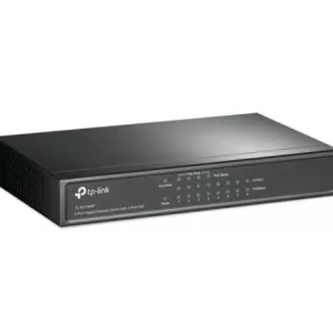 TP-Link TL-SG1008P Gigabit Ethernet (10/100/1000) Connexion Ethernet, supportant l'alimentation via ce port (PoE) Gris