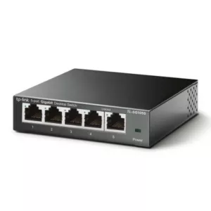 Alternative view of TP-Link TL-SG105S - Switch de bureau 5 ports Gigabit - Boîtier métal