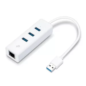 Alternative view of TP-Link UE330 - Adaptateur USB / Ethernet Gigabit avec Hub 3 ports USB 3.0