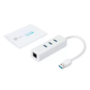TP-Link UE330 - Adaptateur USB / Ethernet Gigabit avec Hub 3 ports USB 3.0 – Image 3