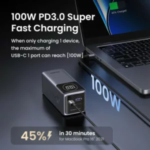 UGREEN Batterie d'Urgence Tour 12000mAh 100W *35526B – Image 3