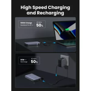 UGREEN Batterie Ext 20000mAh 100W *25188 – Image 4