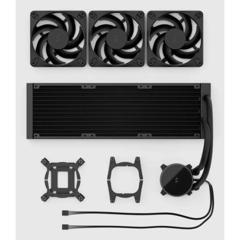 Fractal Design Radius 360 Black Processeur Refroidisseur de liquide tout-en-un 12 cm Noir 1 pièce(s) – Image 5